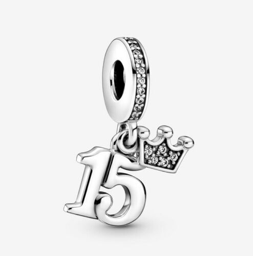 S925 Charms 15th,16th,18th,21st,30th,40th,50th,60th Birthday Dangle Sterling Silver Charms - Image 10