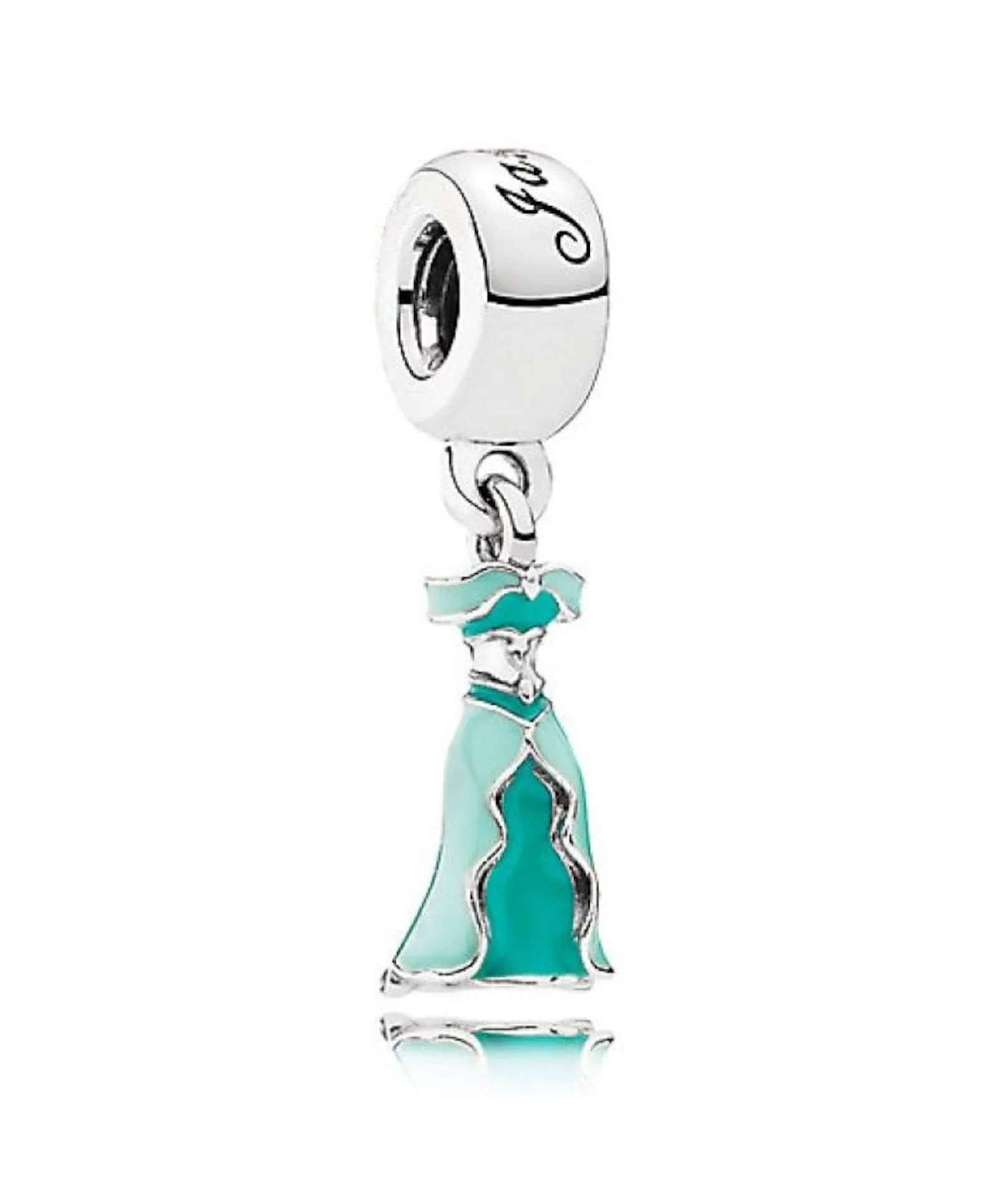 S925 Disney Aladdin Jasmine Sterling Silver Charm Collection - Image 3
