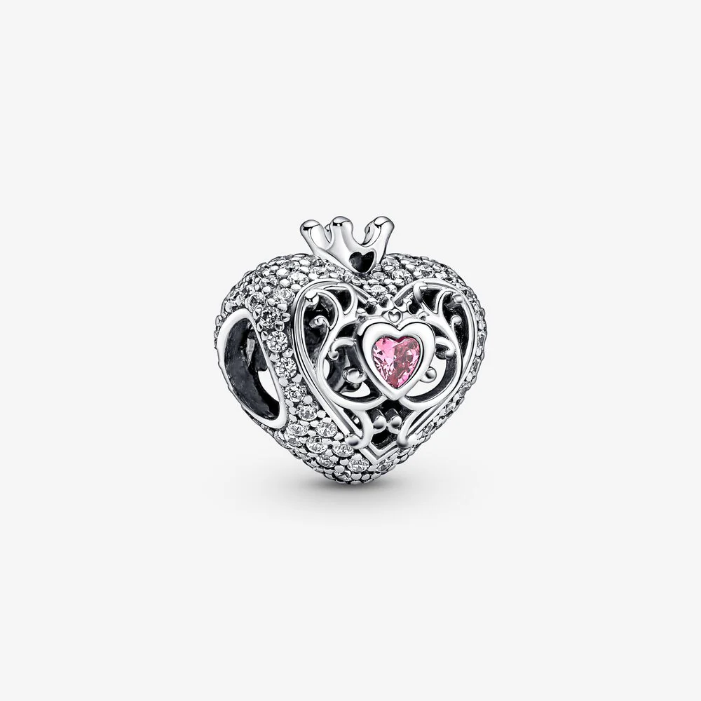 S925 Pansy Flowers Cute Caterpillar Cute Chick Butterfly Regal Crown Sterling Silver Charms Collection - Image 16