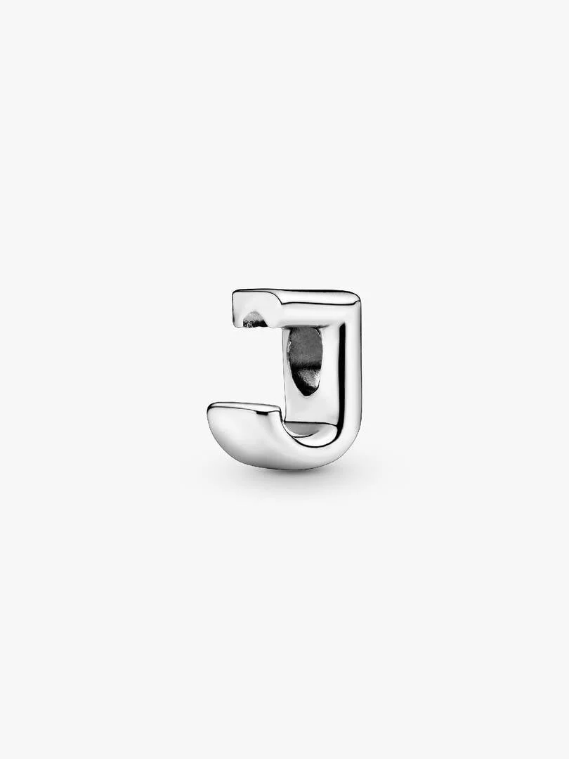 S925 Simple Alphabets A to Z Sterling Silver Charms Collection - Image 16