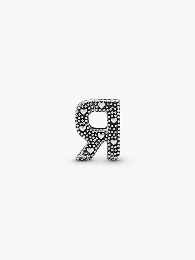 S925 Simple Alphabets A to Z Sterling Silver Charms Collection - Image 30
