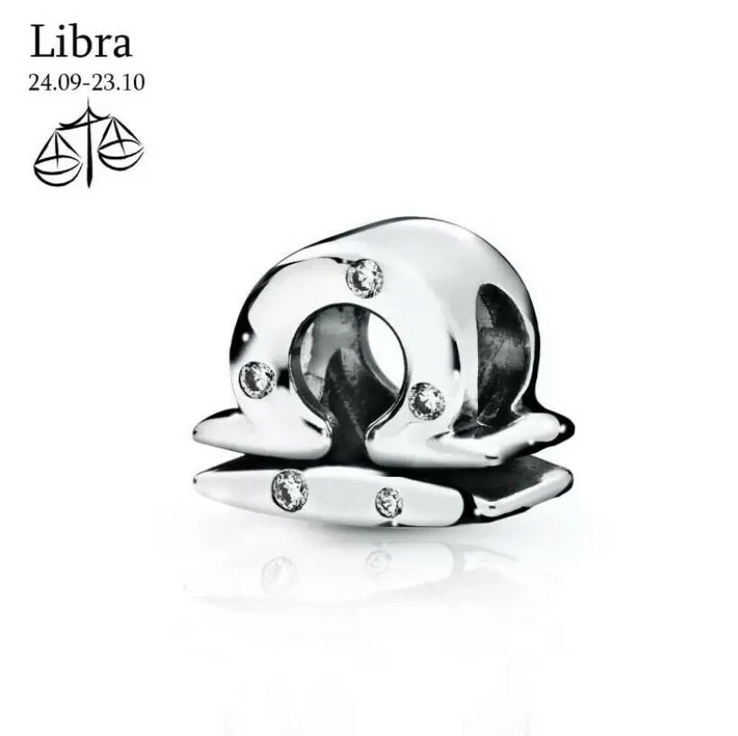 S925 Zodiac Sterling Silver Charm Collection - Image 8
