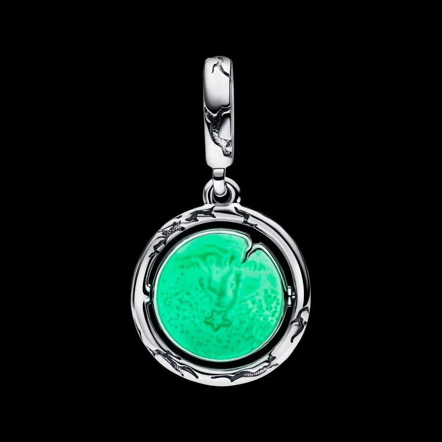 Stranger Things Glow-in-the-dark Upside Down Dangle Charm Hallmarked S925 Sterling Silver - Image 3